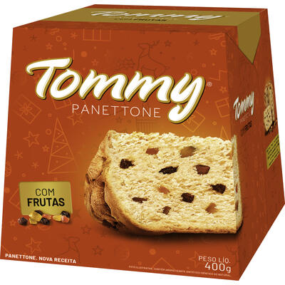 Panettone TOMMY Frutas 400g
