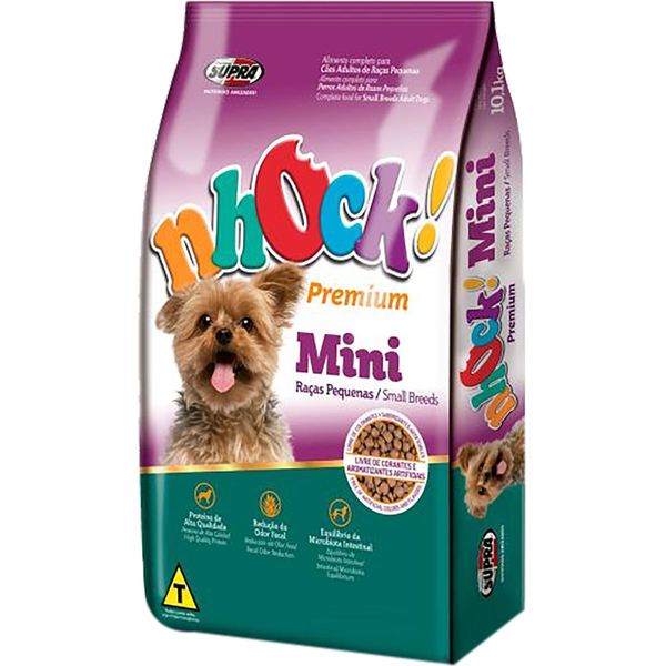 Ração Nhock 10,1kg - Mini - Raças Pequenas