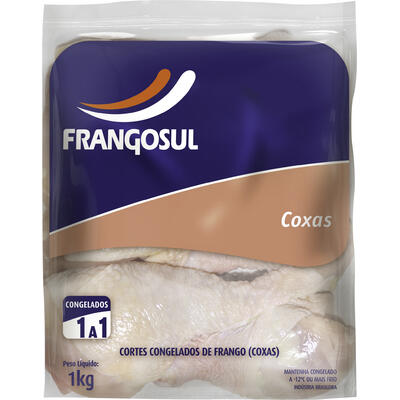 Coxa de Frango IQF Frangosul Congelada 1kg