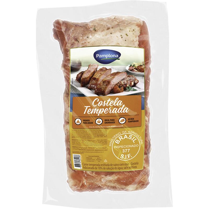 Costela Suína Pamplona Resfriada Temp Preço por quilo na peça