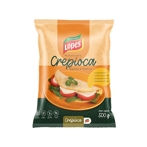 Mistura Lopes Para Crepioca 500g