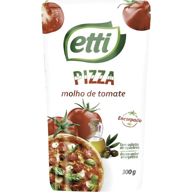 Molho de Tomate Etti Pizza 300g