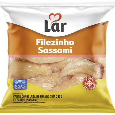 Filezinho Sassami Lar Cong Preço por quilo no pacote