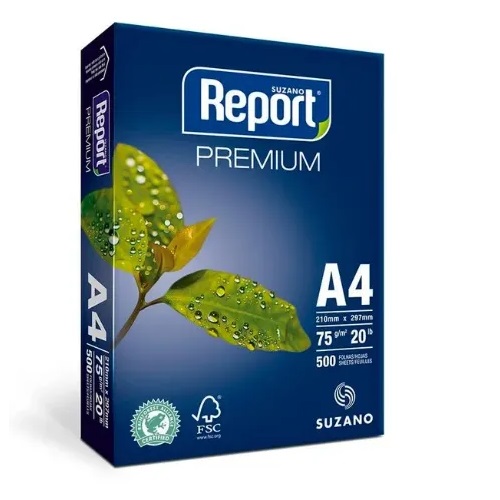 Papel Sulfite Report Prem A4 500f