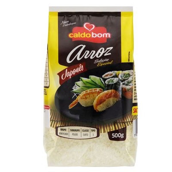 Arroz Caldo Bom 500g - Especial Japonês