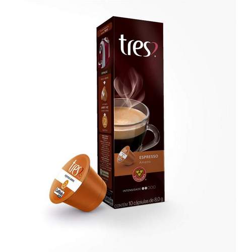 Capsula de Café Espresso Ameno 3 Corações 10 unidades
