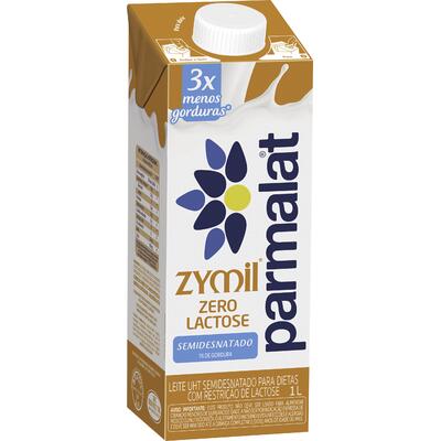 Leite Longa Vida Parmalat Zero Lactose Semidesnatado 1L