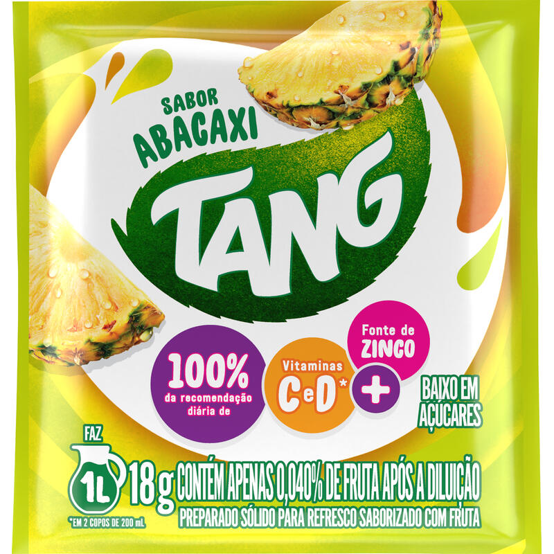 Refresco em Pó Tang Abacaxi 25g