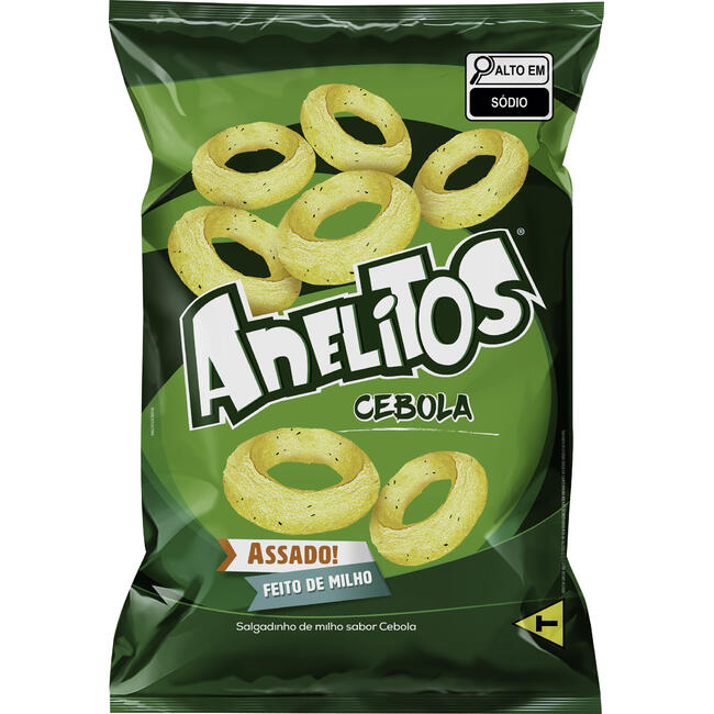 Salgadinho Anelitos Cebola 27g