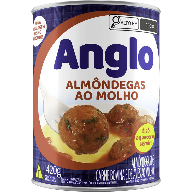 Almondega Anglo Lata 420g