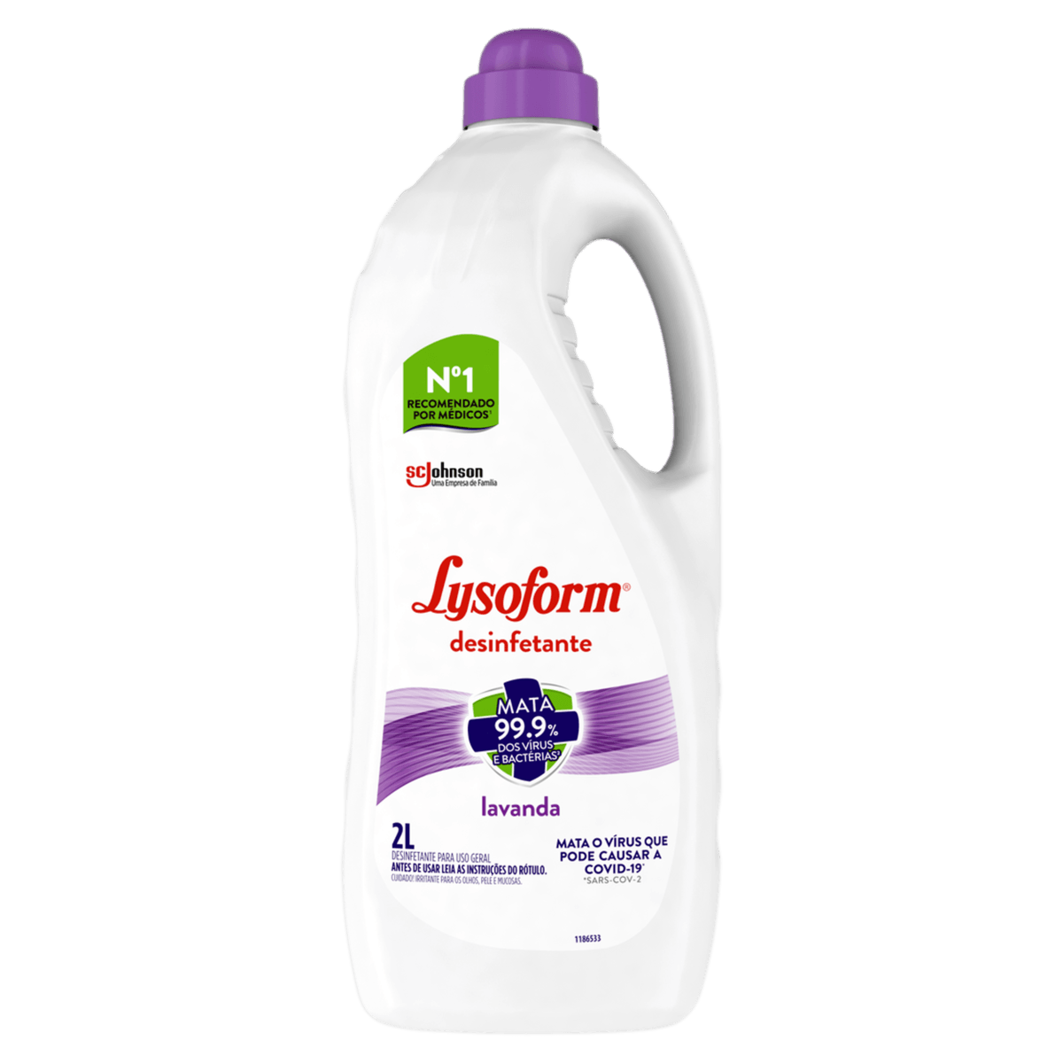 Desinfetante  Lavanda Lysoform Frasco 2l