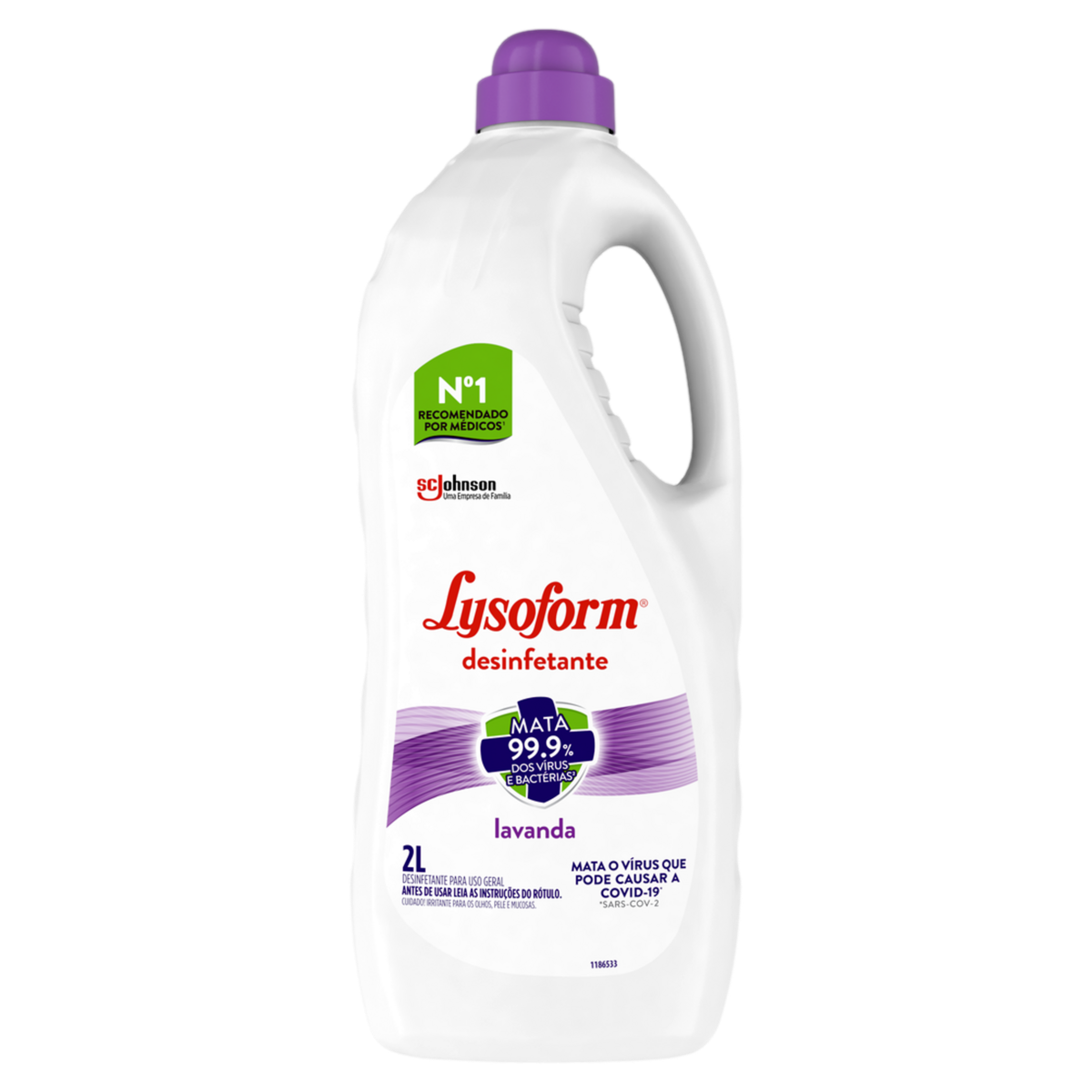 Desinfetante  Lavanda Lysoform Frasco 2l