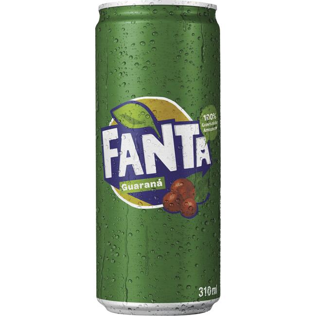 Refrigerante Fanta Guaraná Sleek 310ml