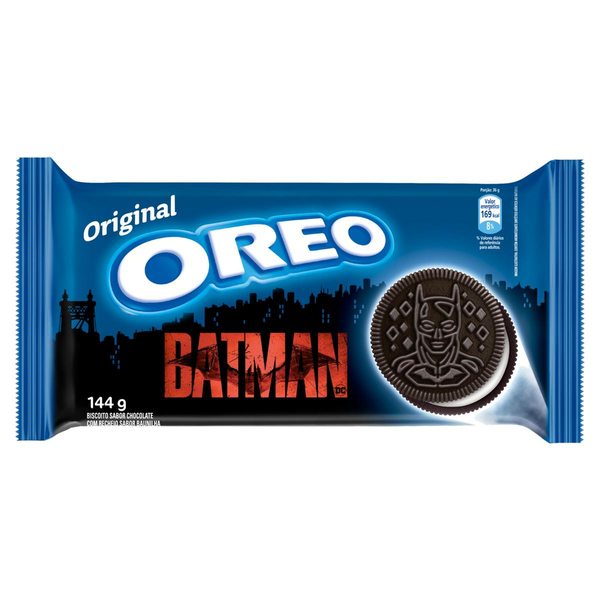 Biscoito recheado Oreo original multipack 144g