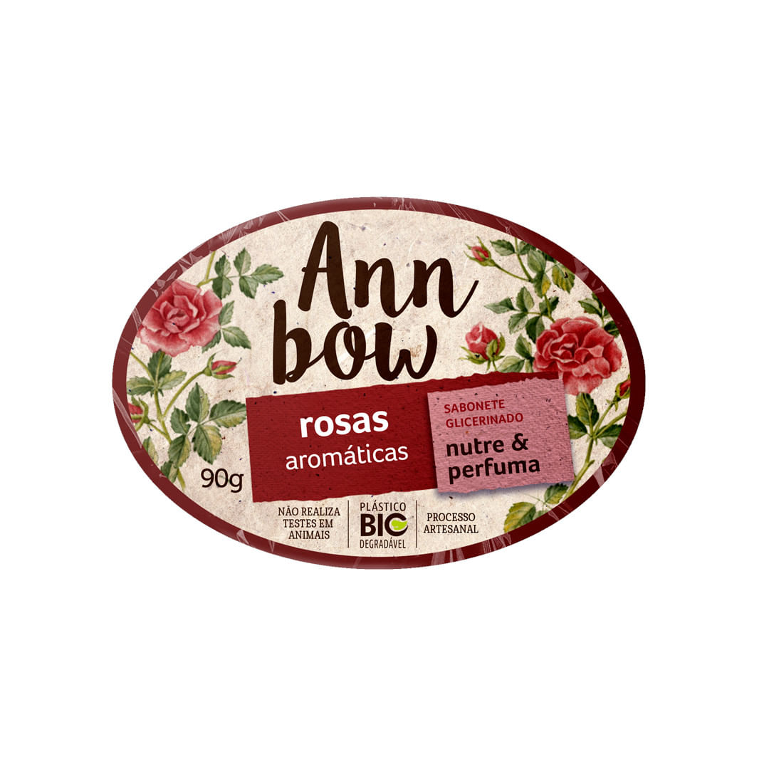 Sabonete ANN BOW Rosas Aromáticas 90g