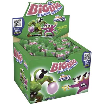 Chiclete Arcor Big Big Hortelã 315g