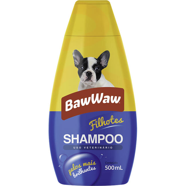 Shampoo para Cães Baw Waw Filhotes 500ml