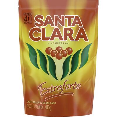 Café Solúvel Santa Clara Extra Forte 40g