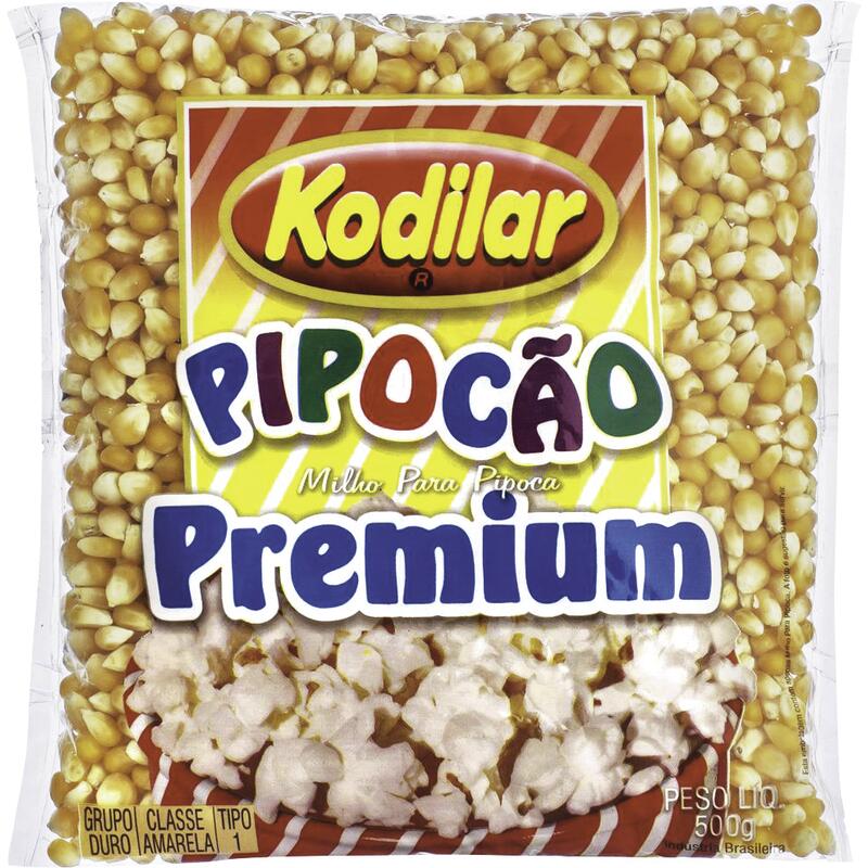 Milho para Pipoca Kodilar Pipocão 500g