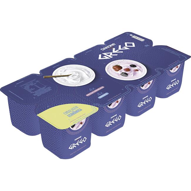 Iogurte Grego Danone Frutas vermelhas 800g