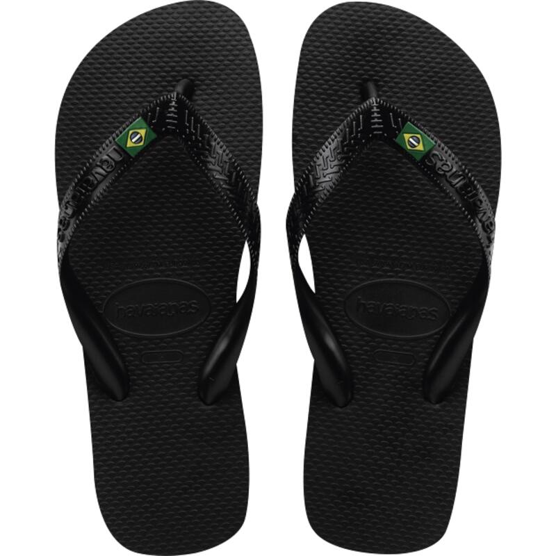 Sandália Brasil Havaianas 43/44 Light Preta Par