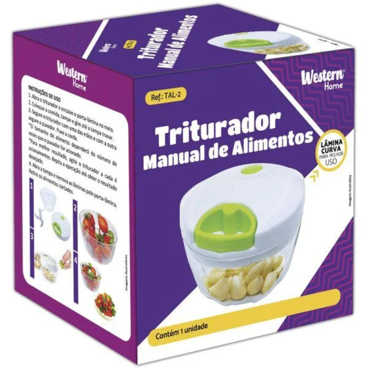 Acessorio para Casa Triturador Manual de Alimento