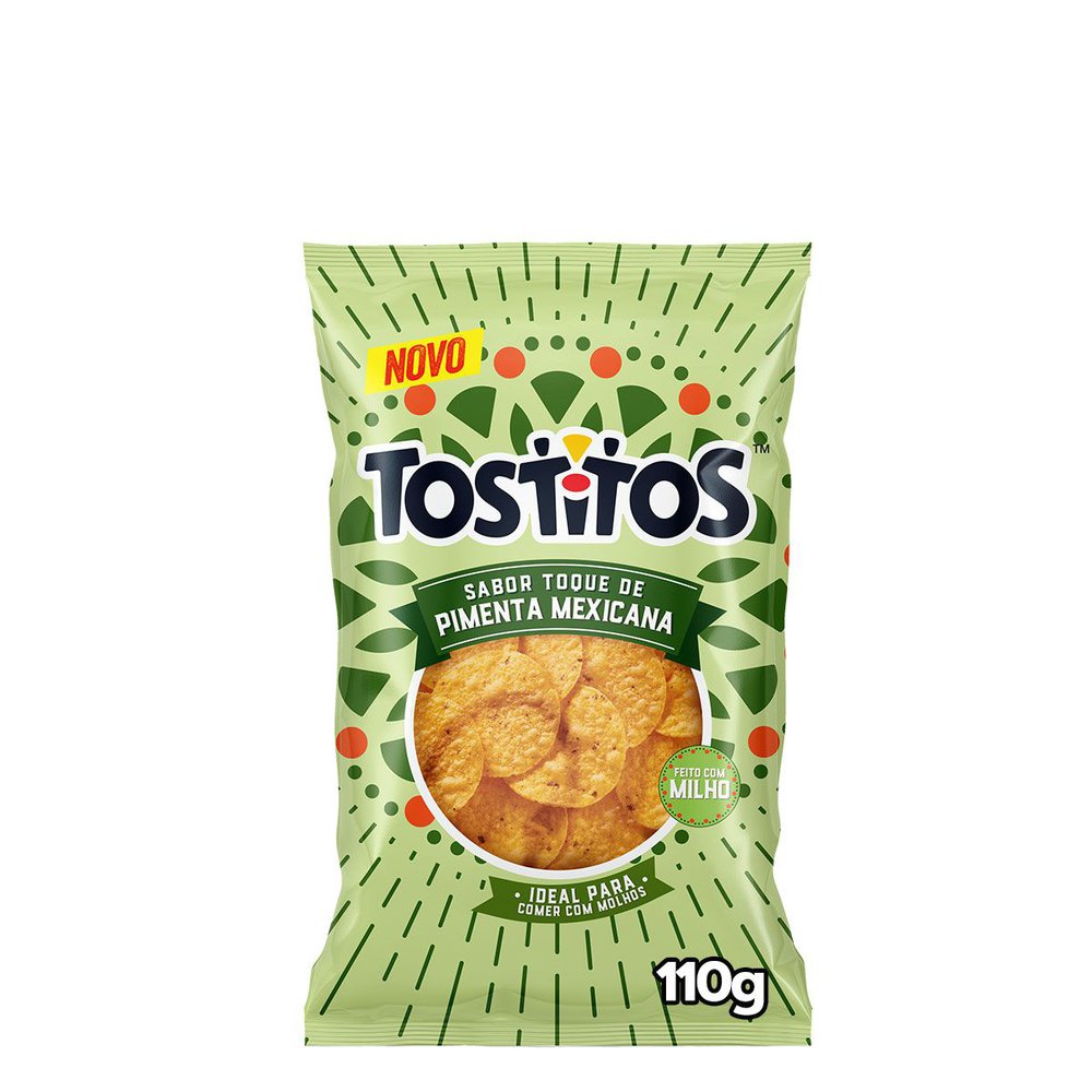 Salgadinho de Milho Toque de Pimenta Mexicana TOSTITOS 110g