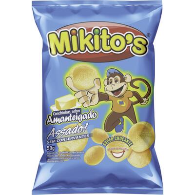 Salgadinho Mikitos Amanteigado 50g