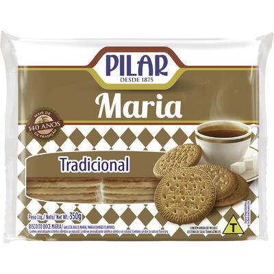 Biscoito Maria Pilar Tradicional 350g