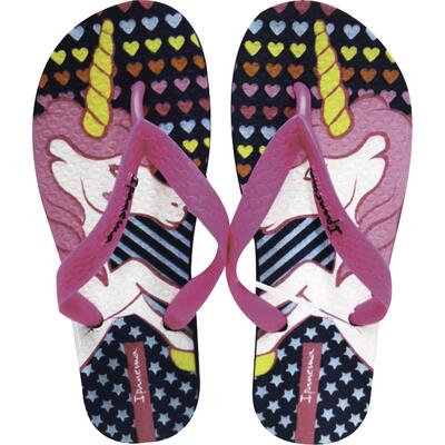 Sandália Infantil Ipanema 33/34 Rosa/Azul Par