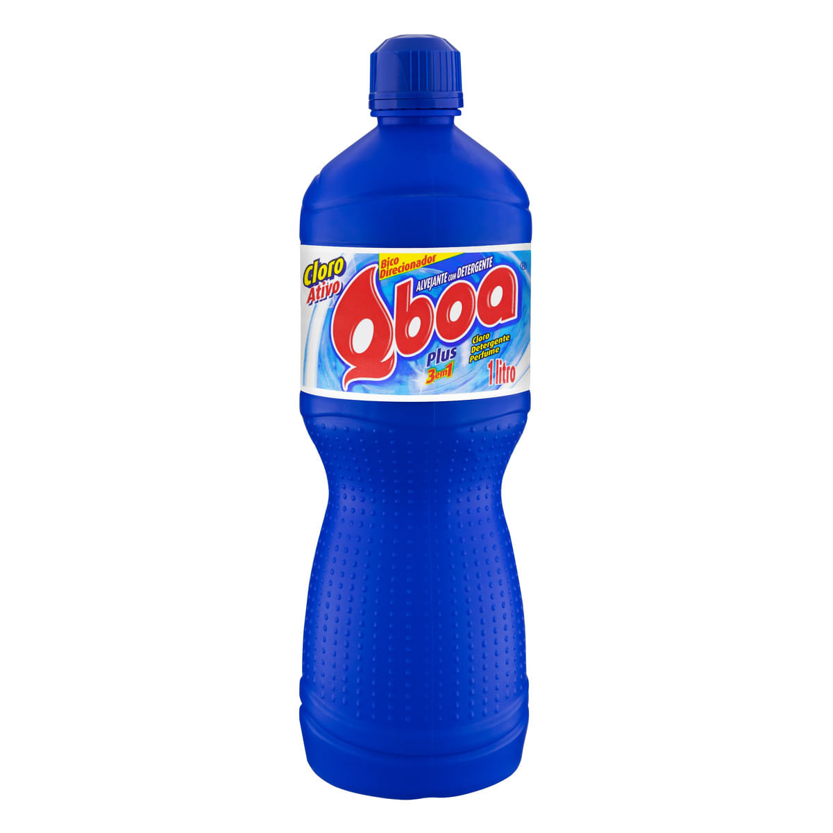 Alvejante com Detergente Qboa 3 em 1 Plus 1L