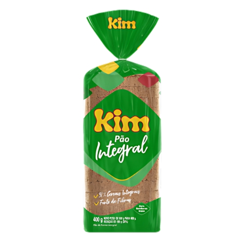 Pão de Forma Kim Integral 400g