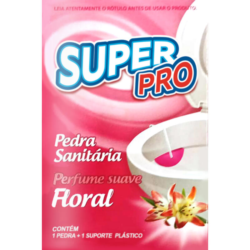 Pedra Sanitária Super Pro Floral 25g