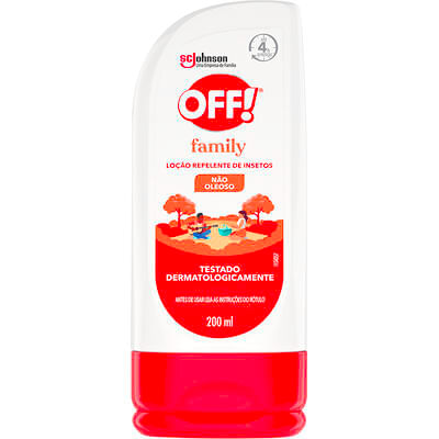 Repelente Off Family Loção 200ml