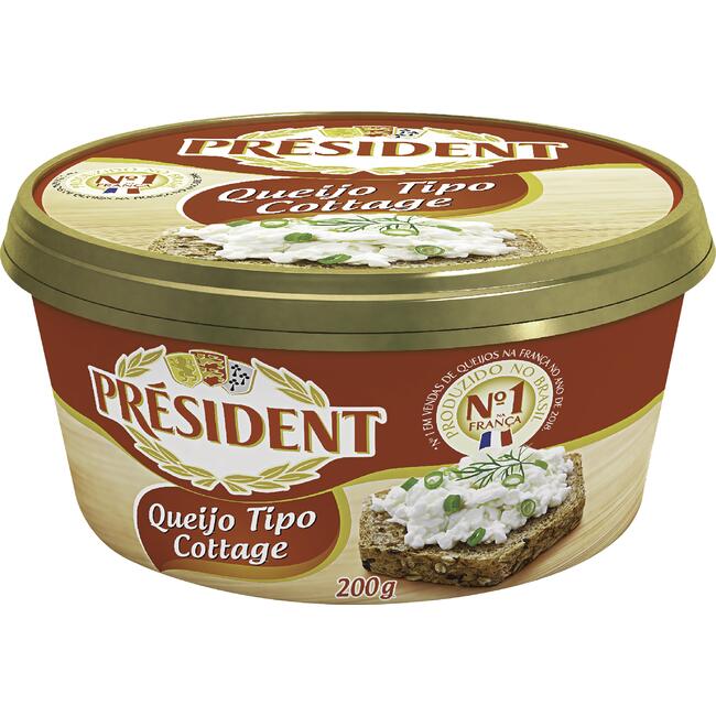 Queijo Tipo Cottage Président 200g