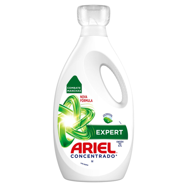 Lava-Roupas Líquido Concentrado Ariel Expert Frasco 2l