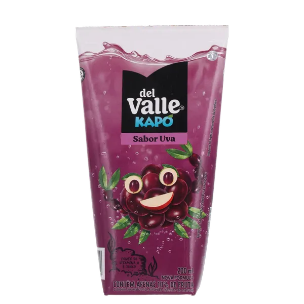 Refresco Kapo Del Valle 200ml - Uva - TP
