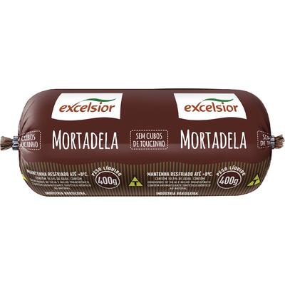 Mortadela Excelsior Sem Toucinho Peça com 400g