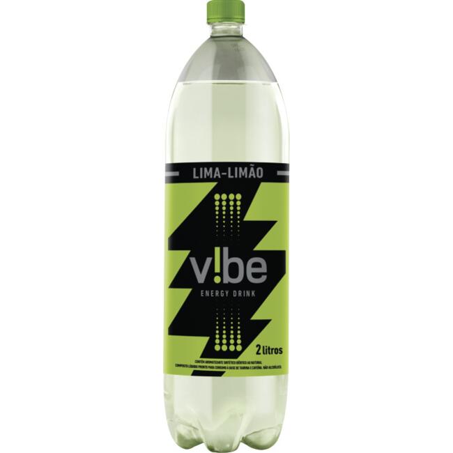 Energético Vibe Lima e limão 2L