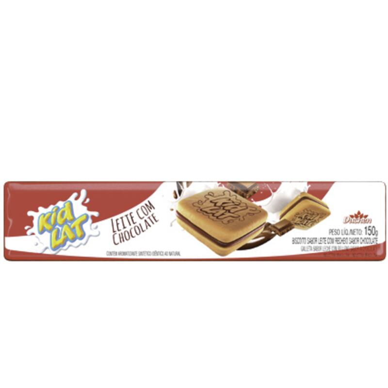 Biscoito Recheado Parmalat Kidlat Chocolate 150g