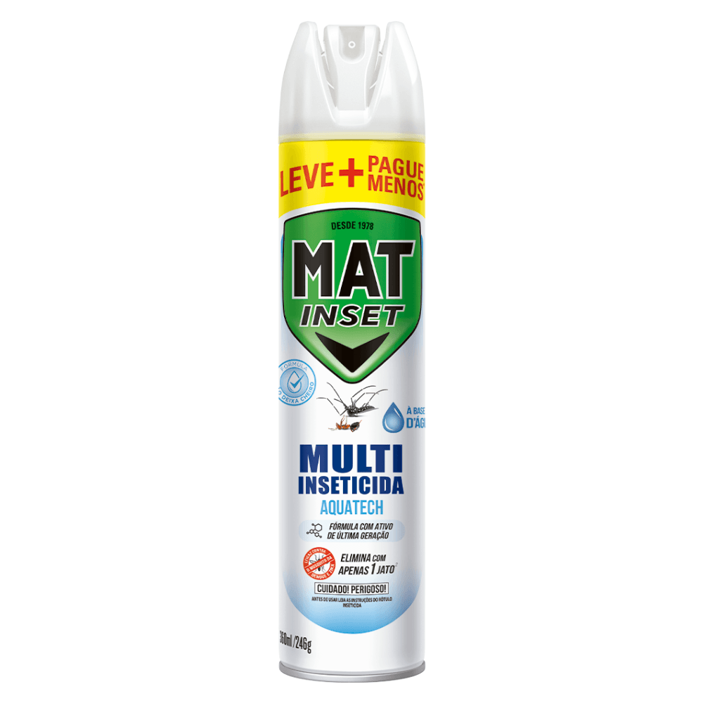 Mult Inseticida Mat Inset Sem Cheiro 400ml 33% Grátis