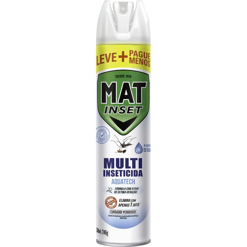 Mult Inseticida Mat Inset Sem Cheiro 400ml 33% Grátis
