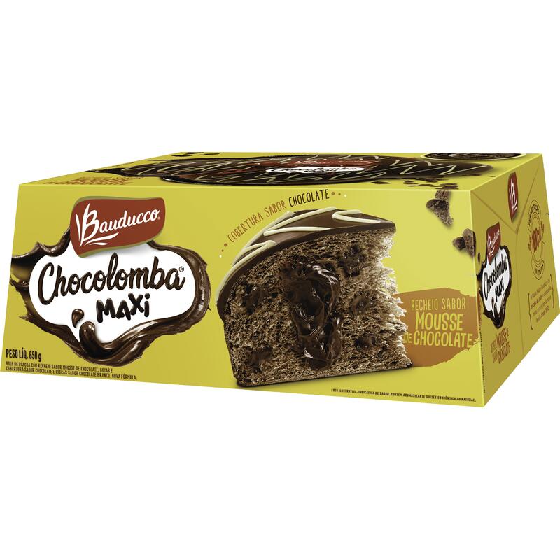 Colomba Bauducco Mousse de chocolate 650g