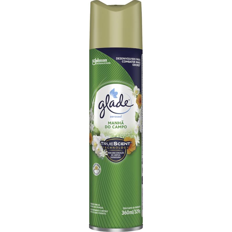 Desodorizador Aerosol Glade Manhã do Campo 360ml