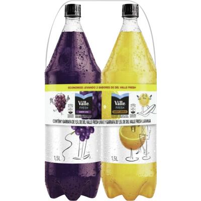 Suco Del Valle Fresh Laranja/Uva 2x1,5L