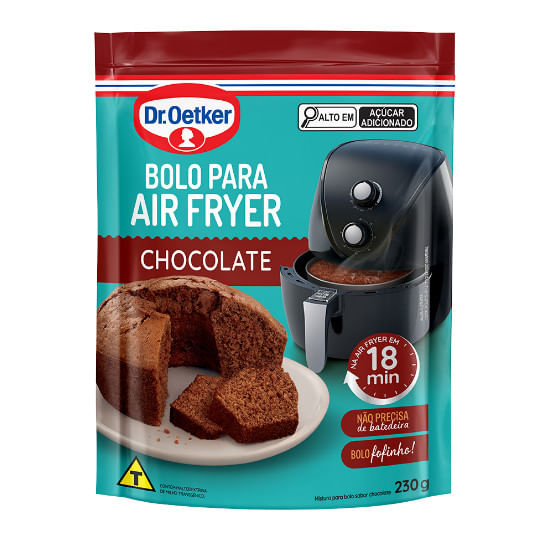 Mistura para Bolo DR OETKER Air Fryer Chocolate 230g