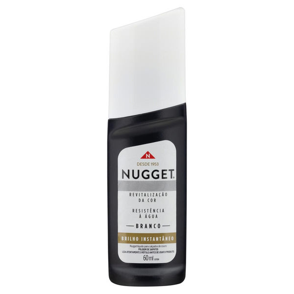 Graxa para Sapato Líquida Super Branca Nugget 60ml