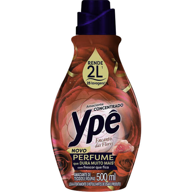 Amaciante de Roupa Concentrado Encanto Ypê Alquimia Frasco 500ml