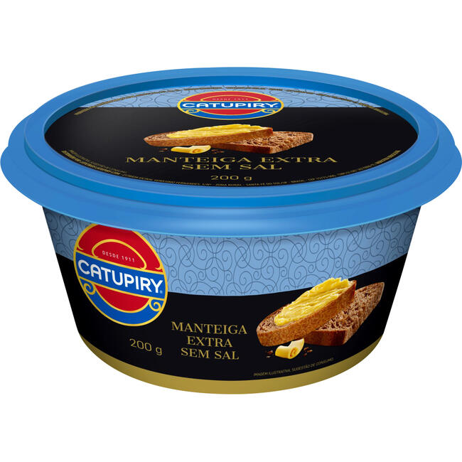 Manteiga Catupiry Sem Sal 200g