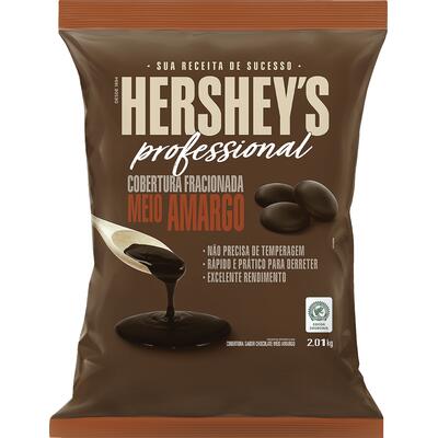 Cobertura de Chocolate Frac Hershey's Meio Amargo 2,01kg